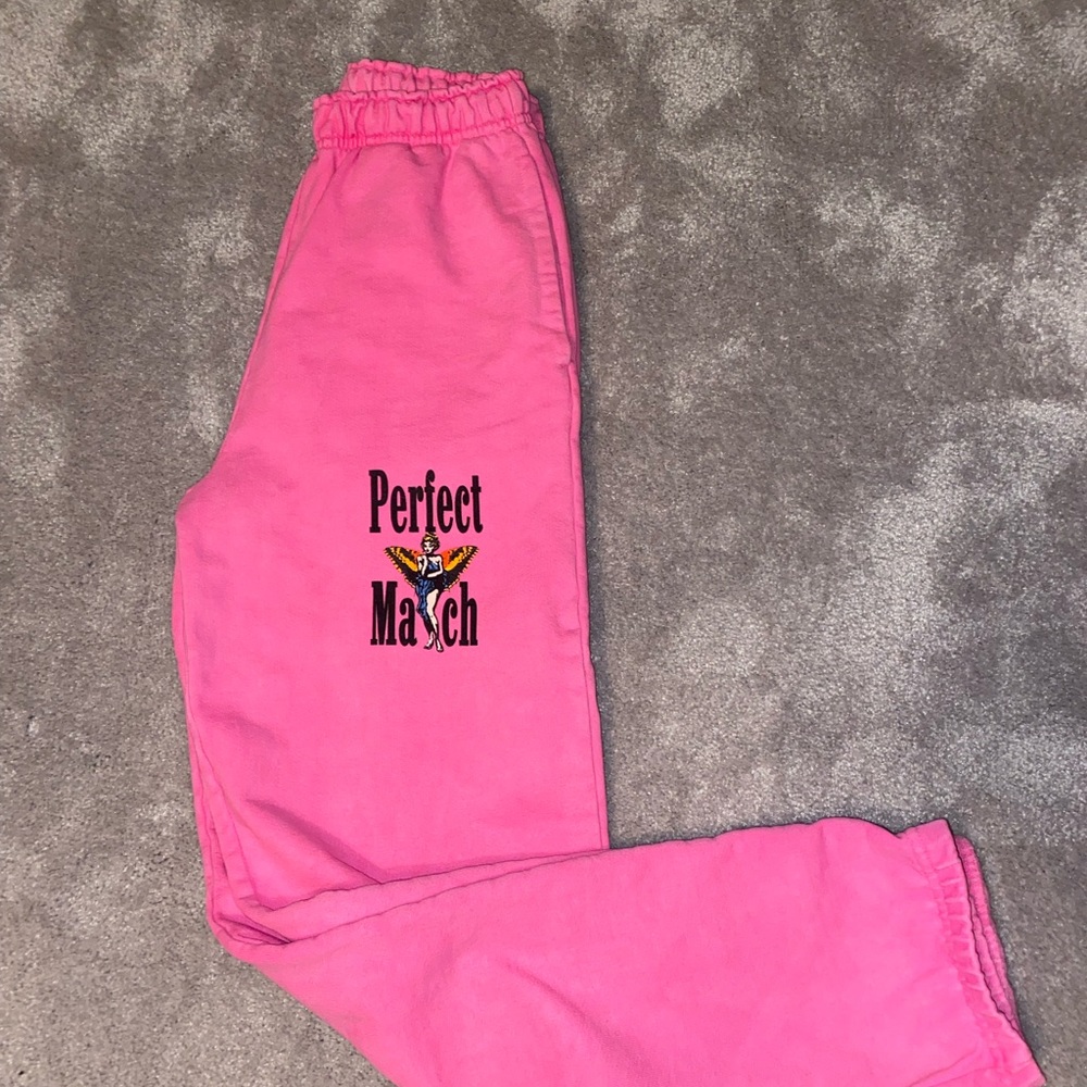 Boys Lie Pink Track Pants